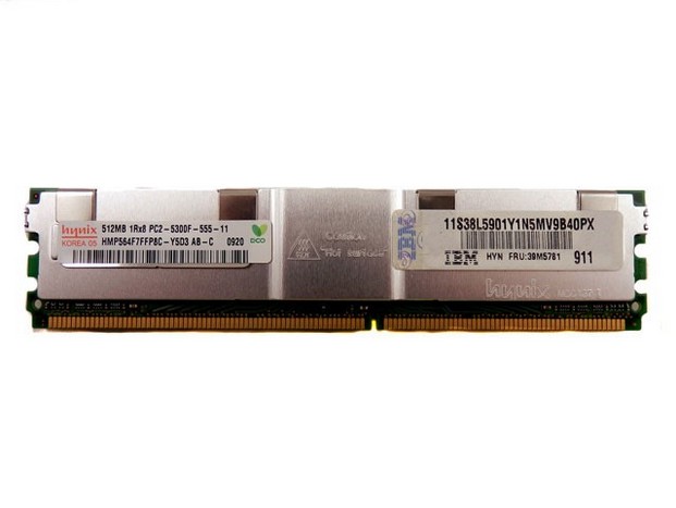 Память 2x512Mb PC2 5300F (комплект) (39M5781)